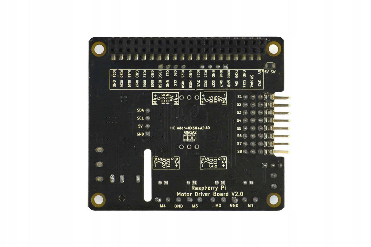 Raspberry Pi Motor Driving Expansion Board- Engine Driver for Raspberry Manufacturer DFRobot