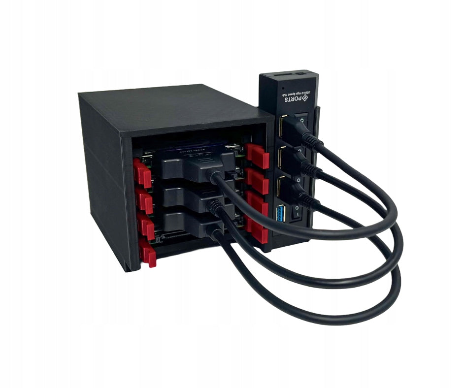 Raspberry Pi chia NAS enclosure