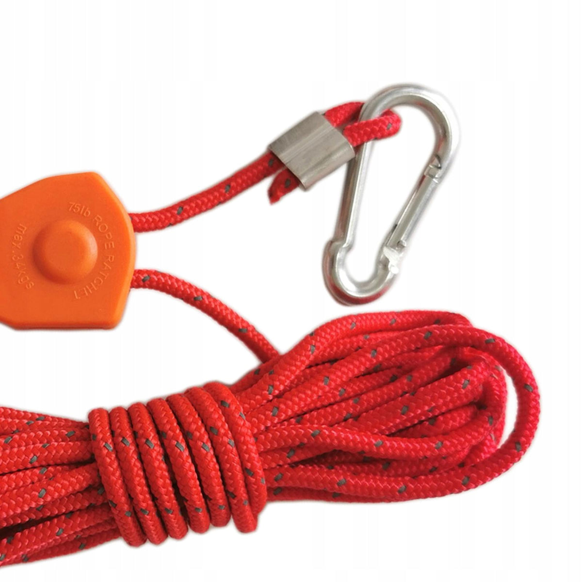 Ratchet Rope Hanger Grow Light Rope Hanger Tightener Fixed Buckle 4m Red Manufacturer code 12266048130
