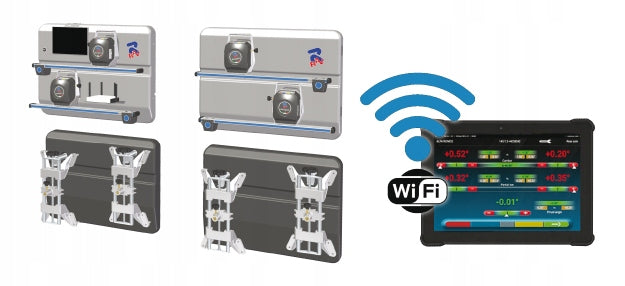 Ravaglioli TD2.0 WIFI Device wheel geometry 4 POINT HANDLES