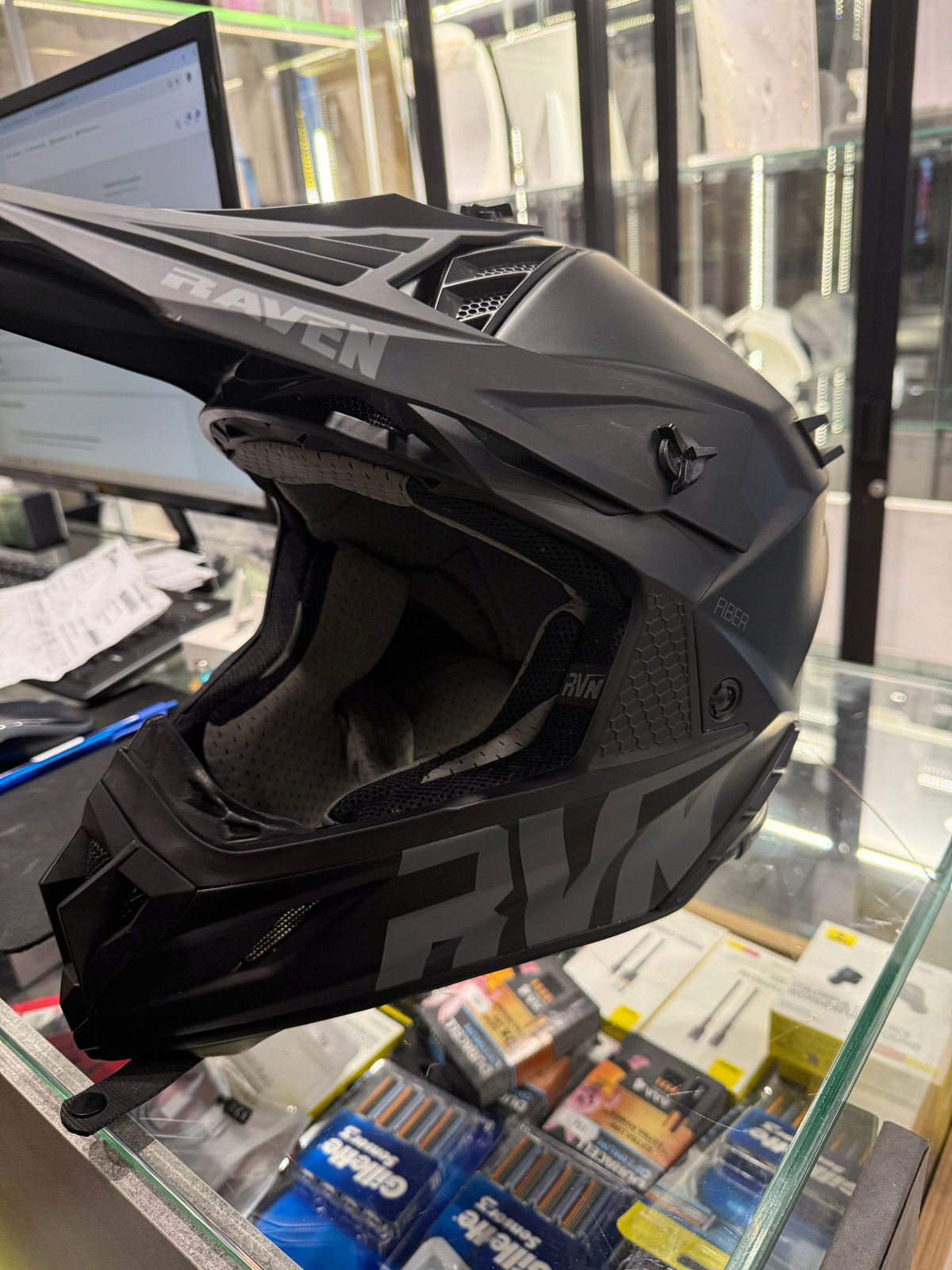 Raven Aspire Evo Mips XL Lombard4u BL5 MX helmet Manufacturer's catalog number PIA-350483