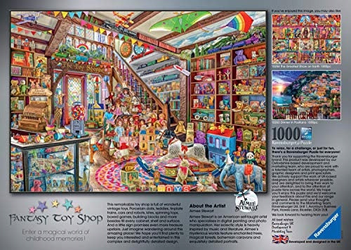 Puzzle The Fantasy Toy Shop, Ravensburger 1000d. 