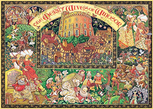 Puzzle Ravensburger Windsor-Frauen, 1000 Teile. 