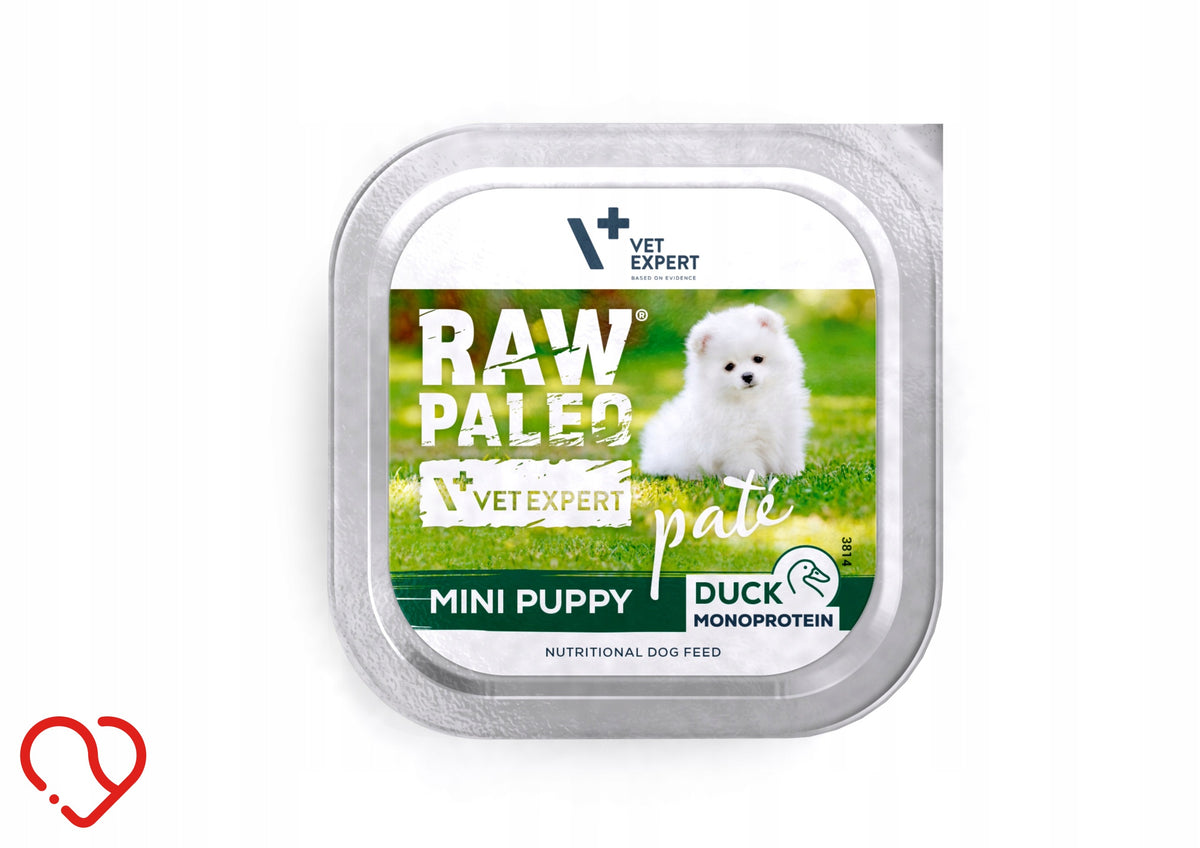 Raw Paleo - Mini Puppy - Duck - 150g