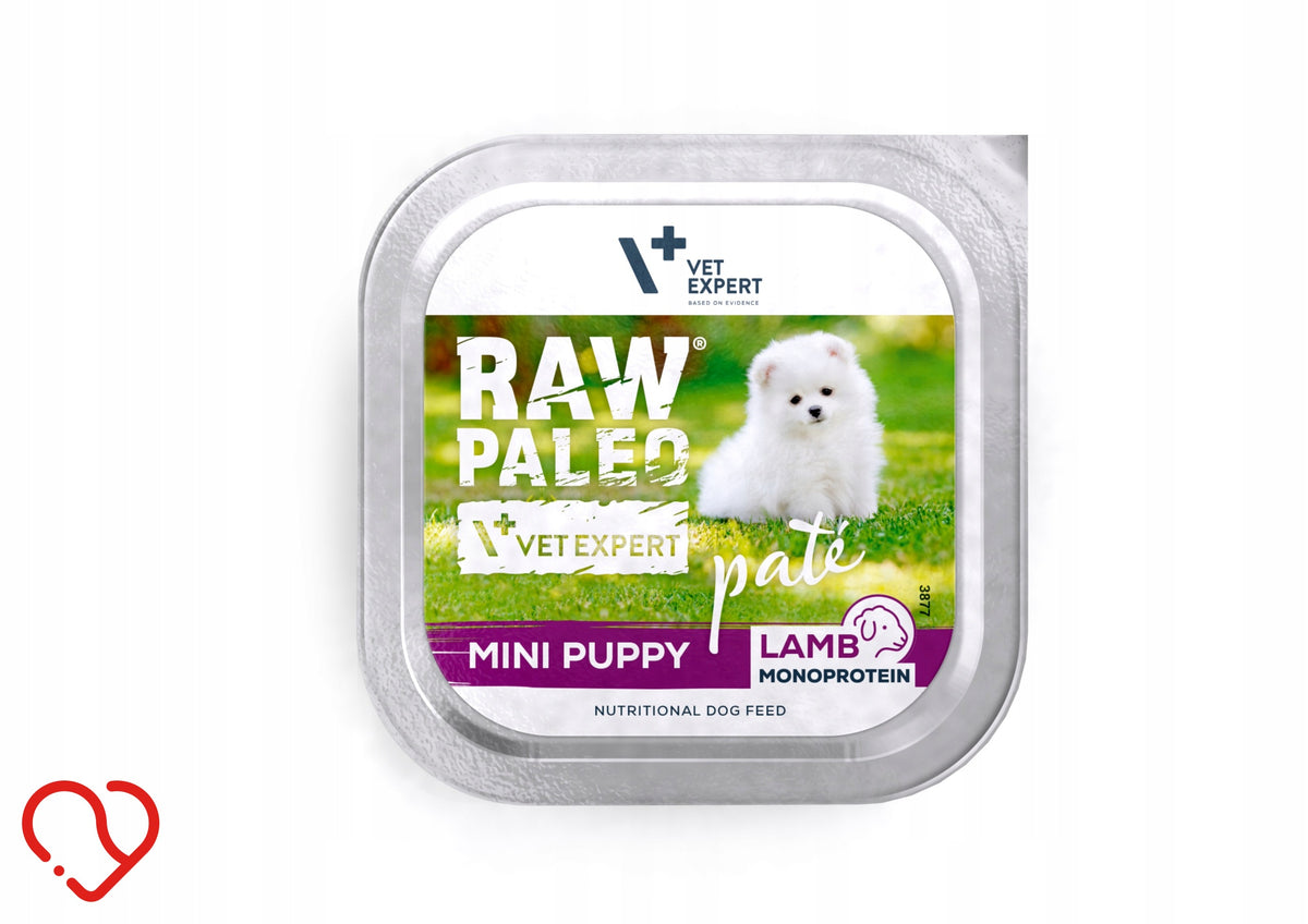 Raw Paleo - Mini Puppy - Lamb - 150g