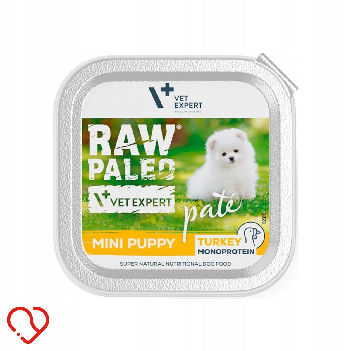 Raw Paleo - Mini Puppy - Turkey - 150g