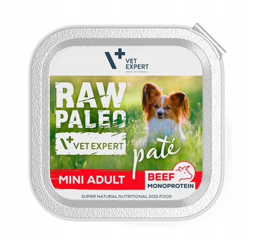 Raw Paleo Pate Mini Adult BEEF 6x150g Trade name other