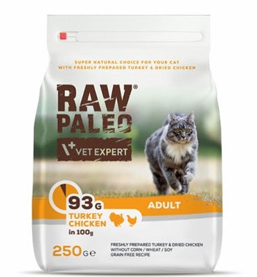 Raw Paleo dry food turkey 0,25 kg
