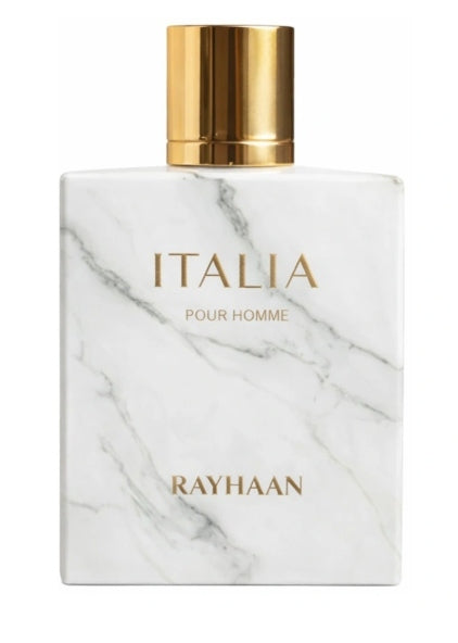 Rayhaan Italia Pour Homme 100ml EDP Perfumed Water Perfume For Men Packaging status original