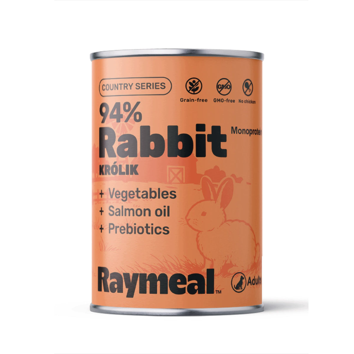 Raymeal Country Series Wet Dog Food Rabbit (Rabbit) 400g
