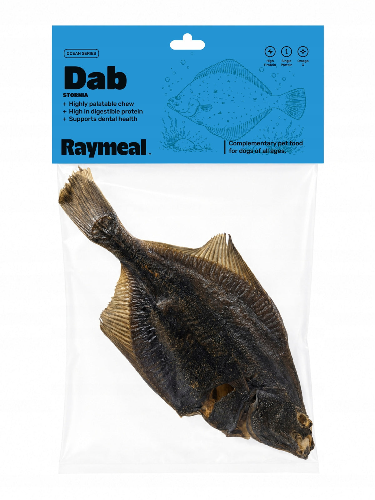 Raymeal Ocean Series Dab (Stornia) Dog Teether 1pc