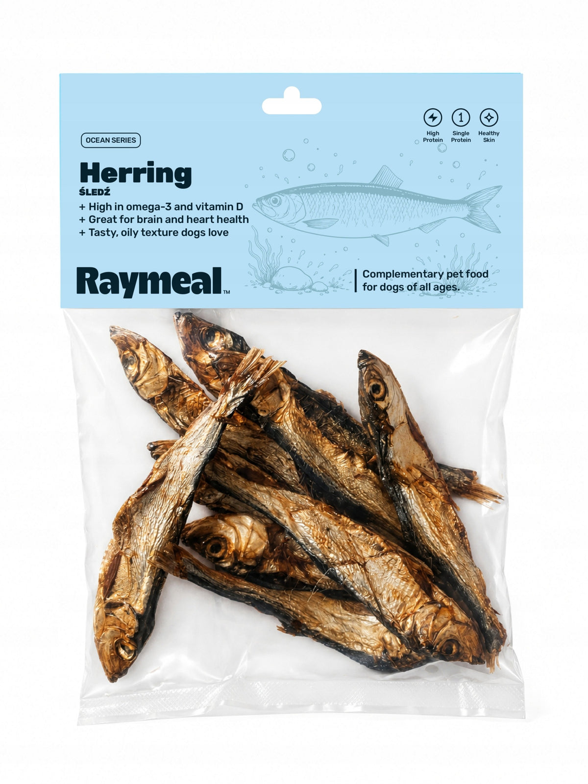 Raymeal Ocean Series Herring (herring) dog teether 50g