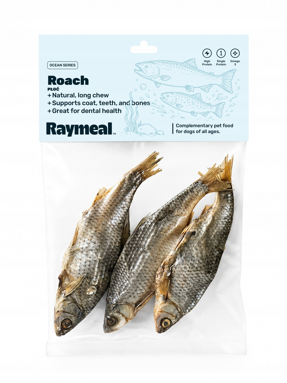 Raymeal Ocean Series Roach (Fence) Dog Teether 3pcs