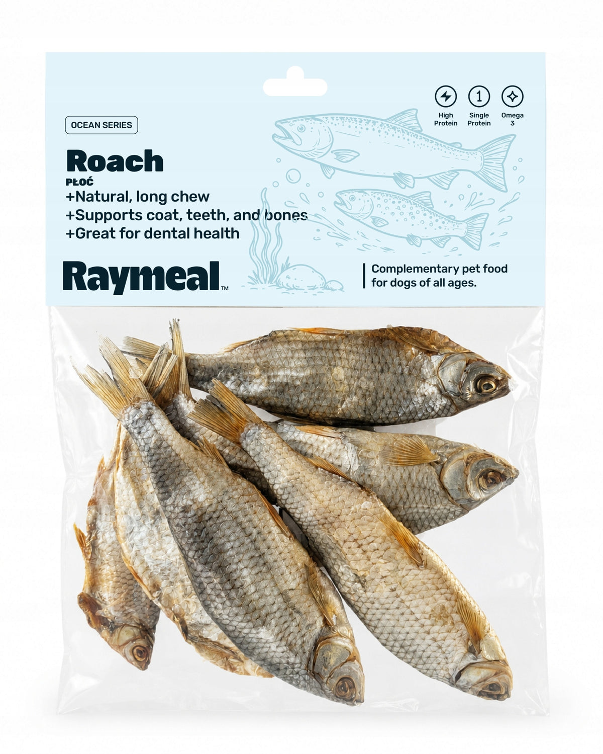 Raymeal Ocean Series Roach (Fence) Dog Teether 6pcs