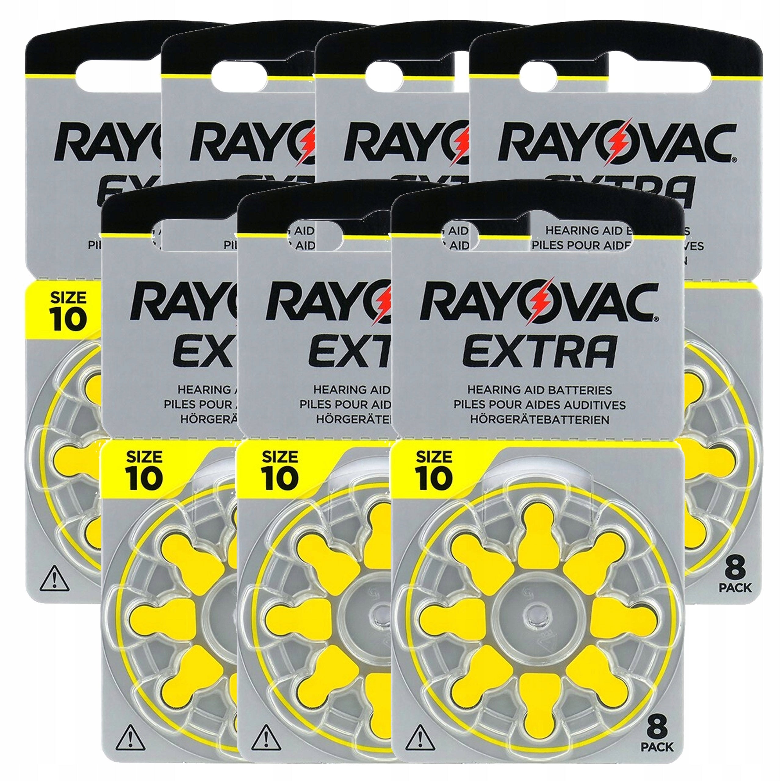 Rayovac 10 7BL Advanced Hearing Aid Battery for Hearing Aid R7 56pcs