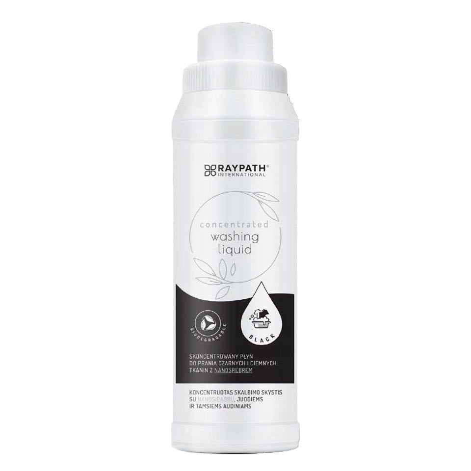 Raypath concentrated dark black laundry detergent with NanoSilver 0,5 l Brand Raypath