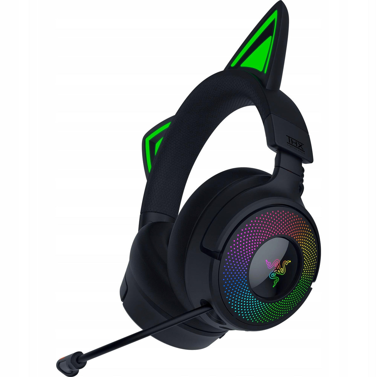 Razer Kraken Kitty V3 Pro - Wireless RGB Kitty Gaming Headset -