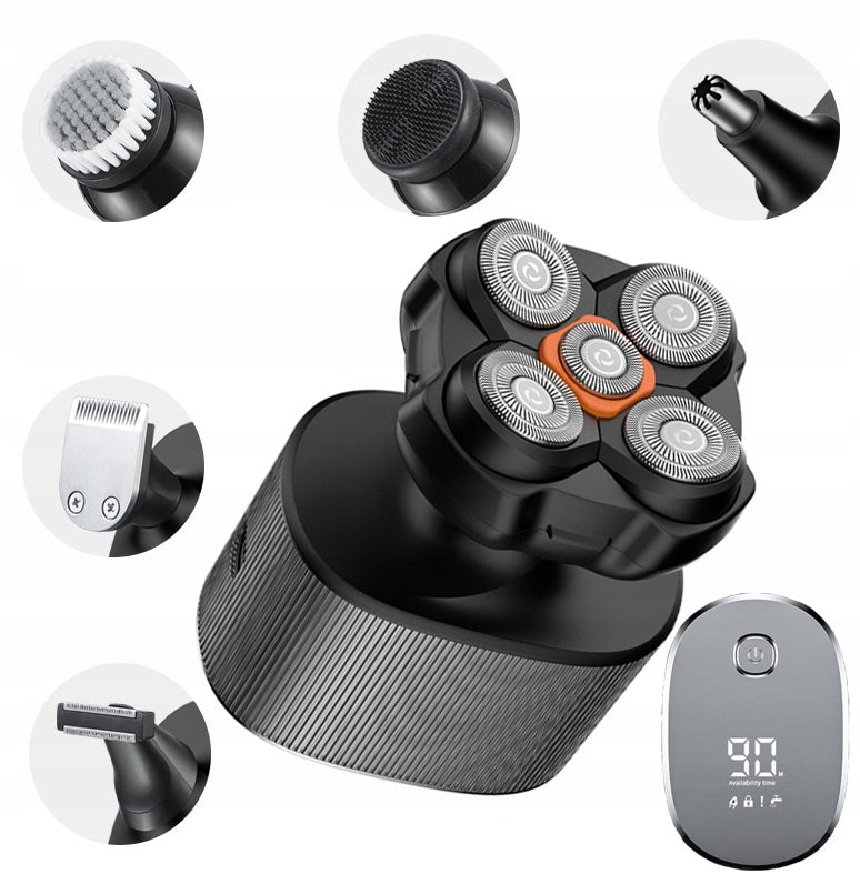 Razor 6in1 Wireless Shaver for Beard Head Beard Trimmer