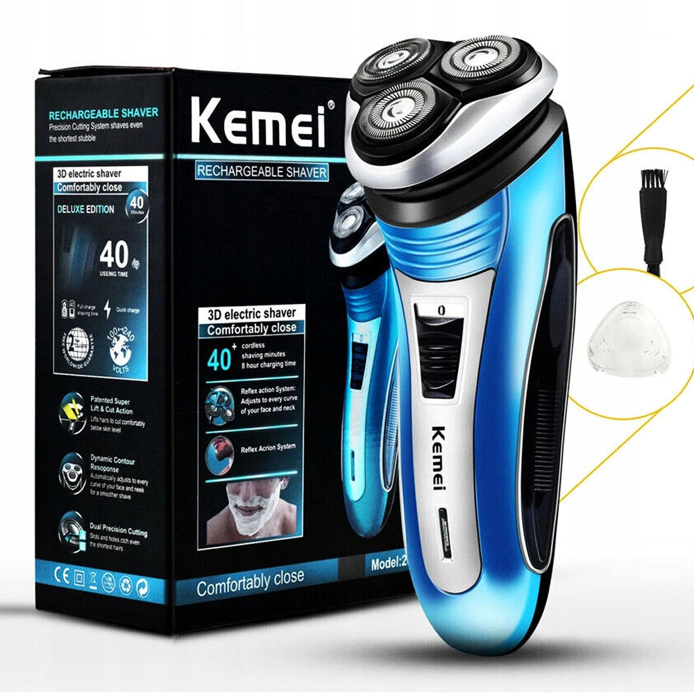 Razor beard shaver 3 blades , men's shaver Type not specified