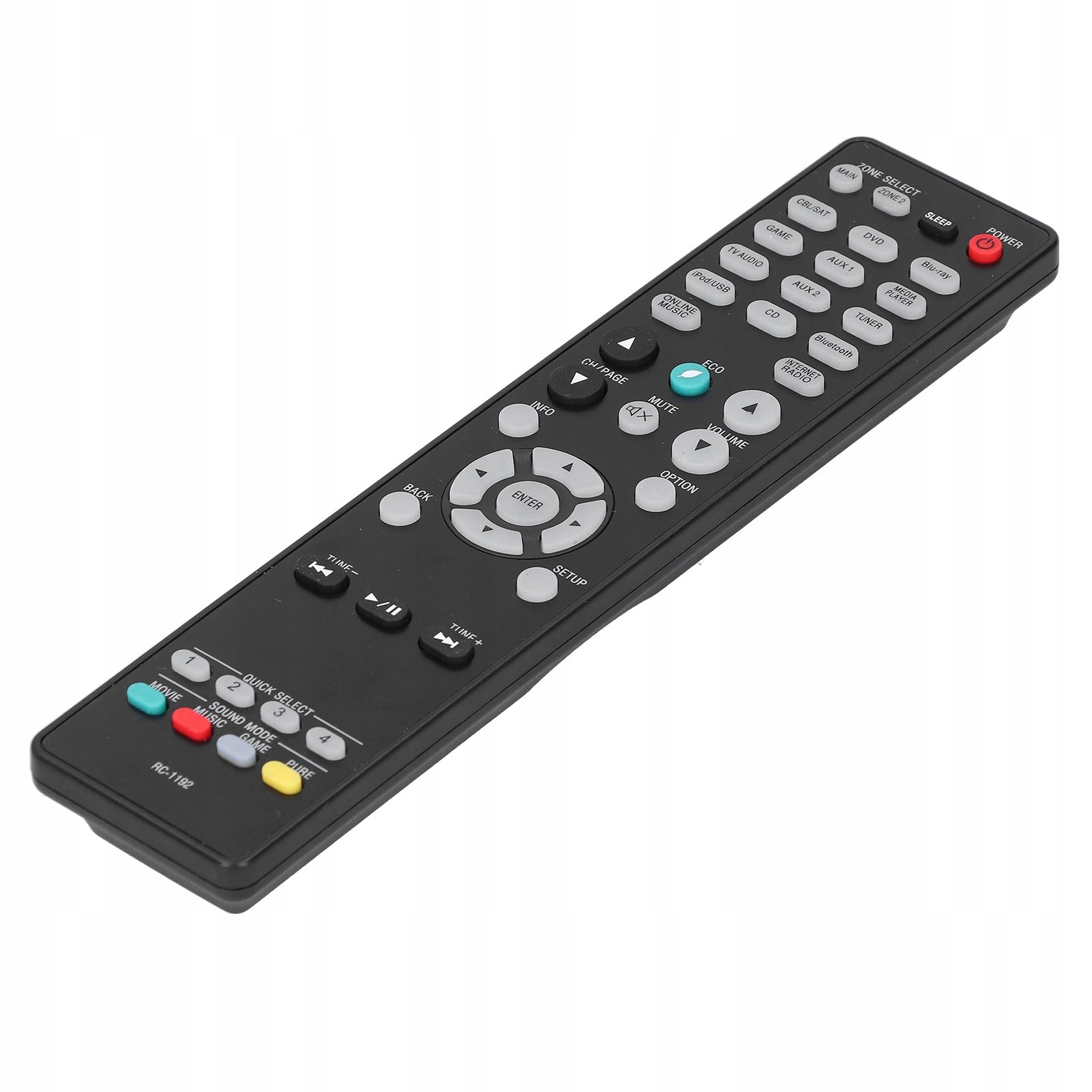 Rc --1192 universal tv pilot control for lcd tv portable replacement qz Manufacturer code AG250711048882