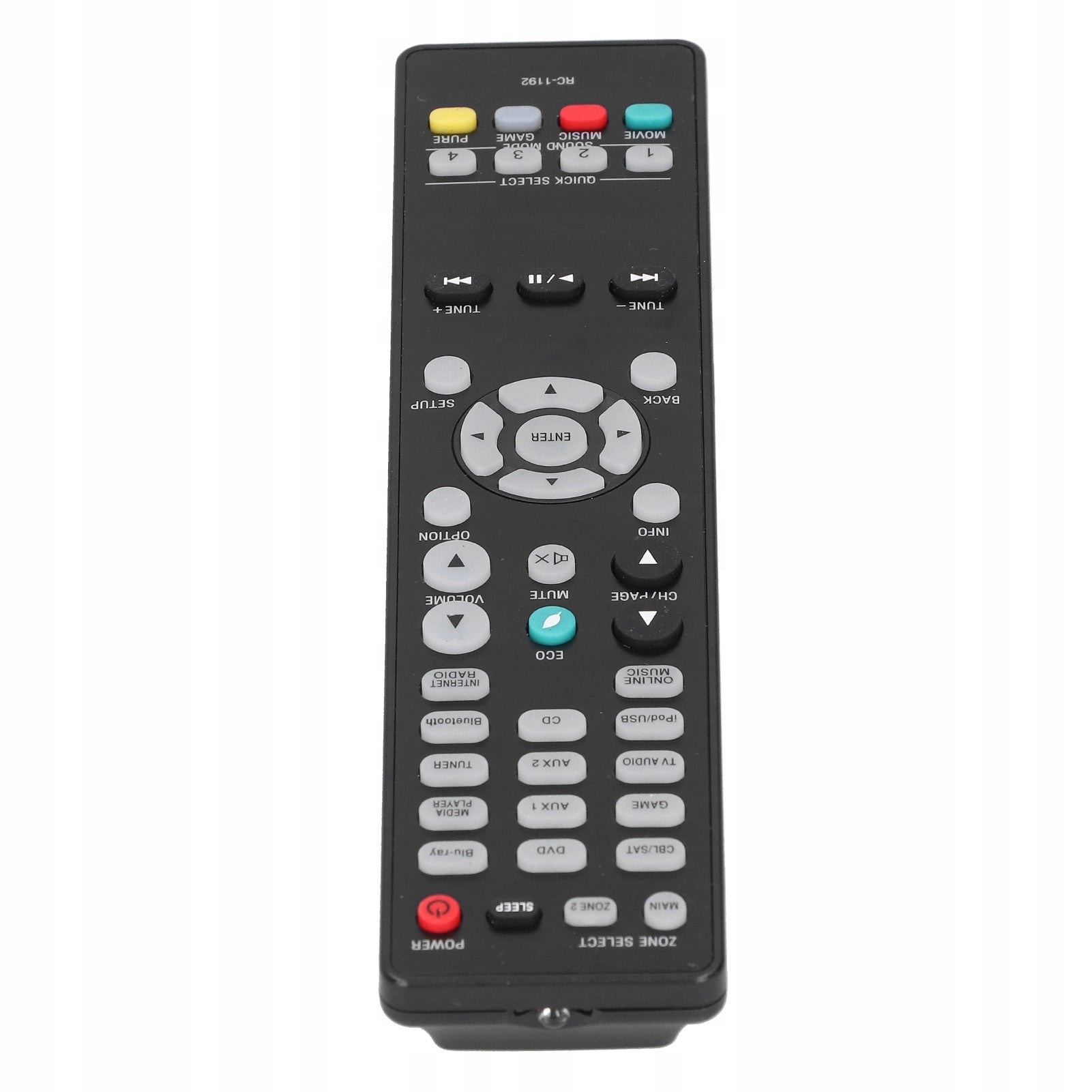 Rc --1192 universal tv pilot control for lcd tv portable replacement qz