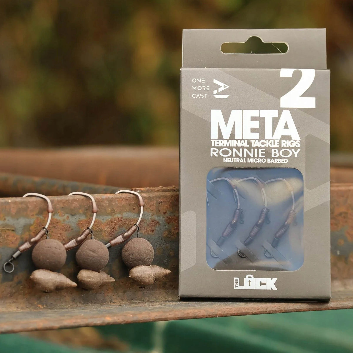 Ready Hooks One More Cast Neutral Lock Hook Ronnie Boys Barbed 2 Packaging status original