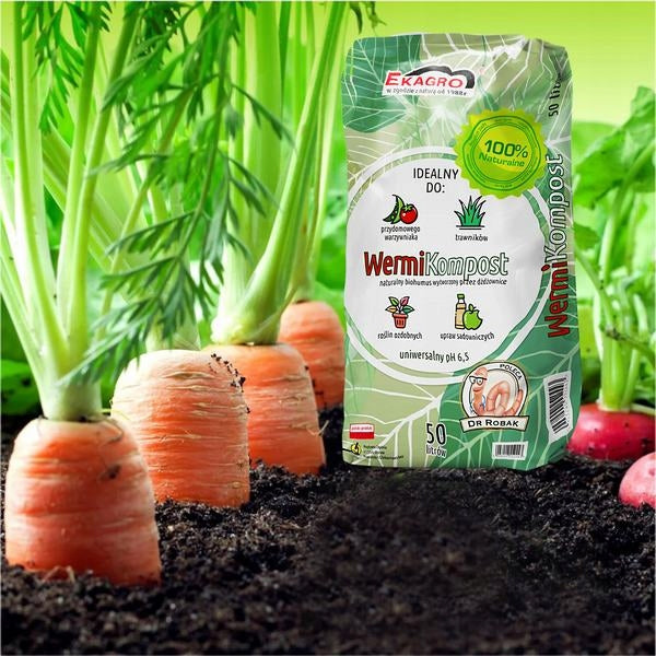 Real HUMUS from EARTHWORMS Biohumus Garden Land Biohumus Wermikompost EAN (GTIN) 5903240552443