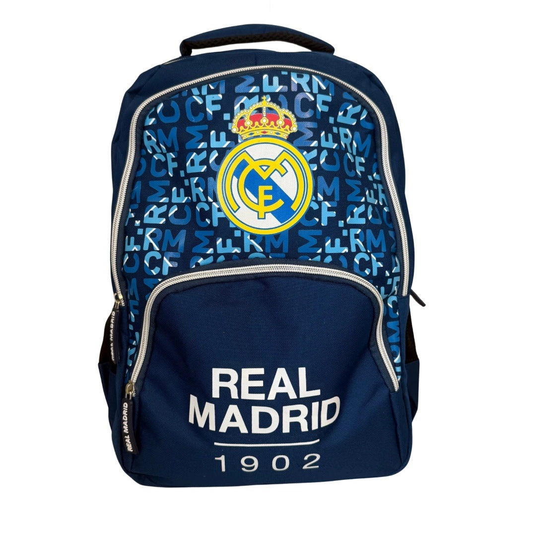 Real Madrid Football School Backpack Navy Blue RMCF