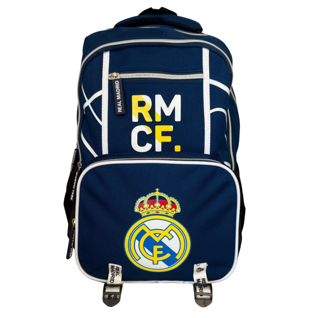 Real Madrid Sports School Backpack Garnet RMCF 3 Compartments
