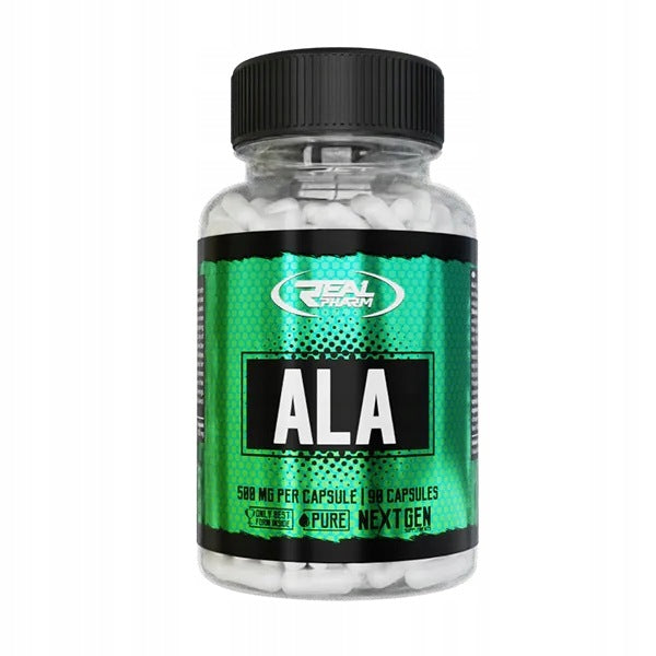 Real Pharm ALA 500 mg - 90 Capsules | Antioxidant