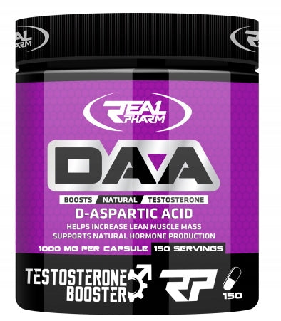 Real Pharm DAA 150 caps D-aspartic acid