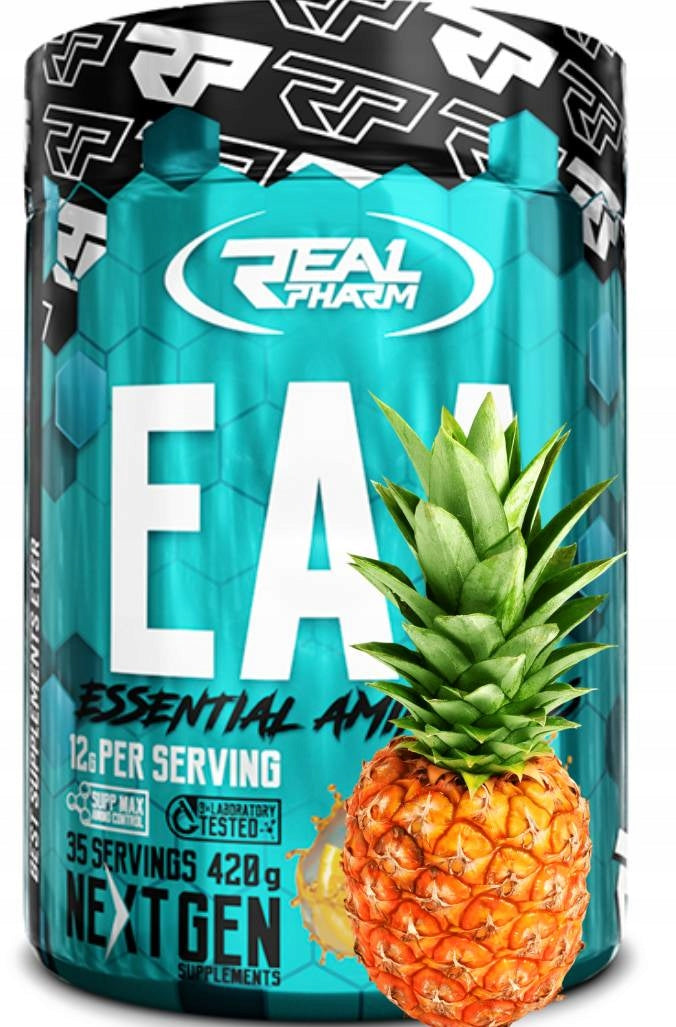 Real Pharm EAA 420g – Exogenous Amino Acids, Muscle Regeneration and Growth Packaging status original
