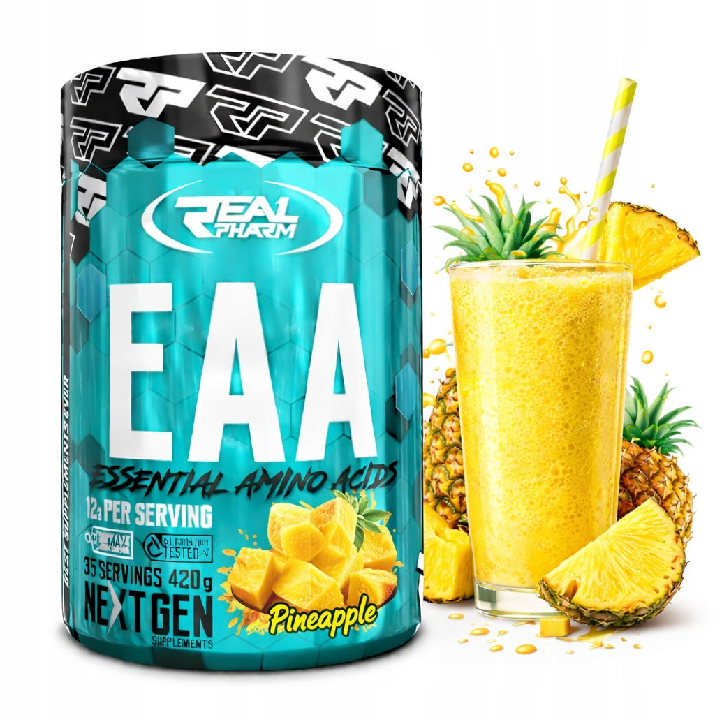 Real Pharm EAA 420g – Exogenous Amino Acids, Muscle Regeneration and Growth