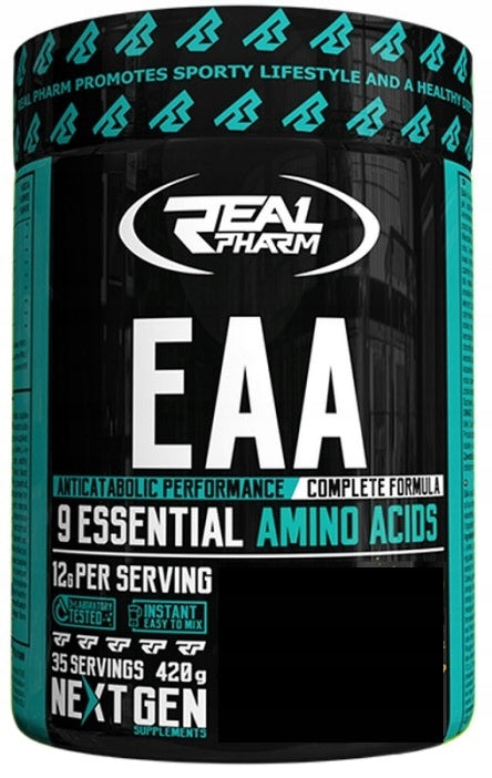 Real Pharm EAA Amino Acids 420g Mango Maracuj DATA