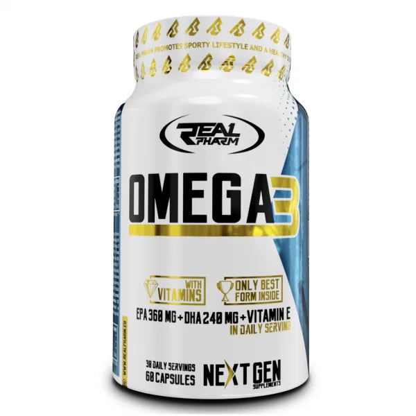 Real Pharm Omega 3 1000mg - 60 softgels