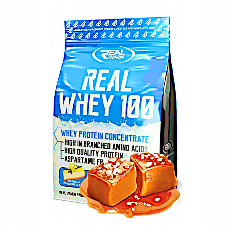 Real Pharm Real Whey 2000 g salty caramel Expiration date at least 3 months from the date of purchase
