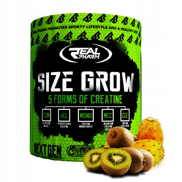 Real Pharm Size Grow 675g Stack Creatine KIWI Manufacturer code 0001