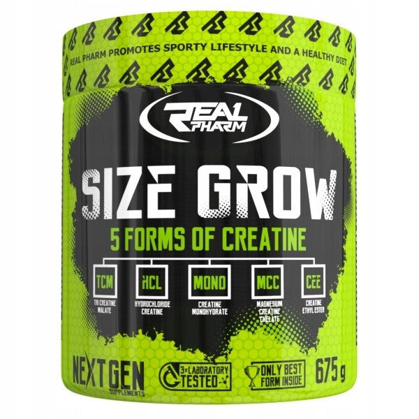 Real Pharm Size Grow 675g Stack Creatine MANGO