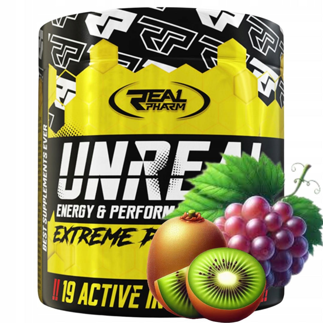 Real Pharm UNREAL 360g pre-workout pre-workout caffeine citrulline pump
