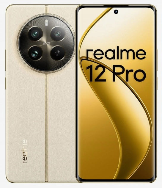 Realme 12 Pro 12/256GB 5G Beige + hydrogel film Freebie