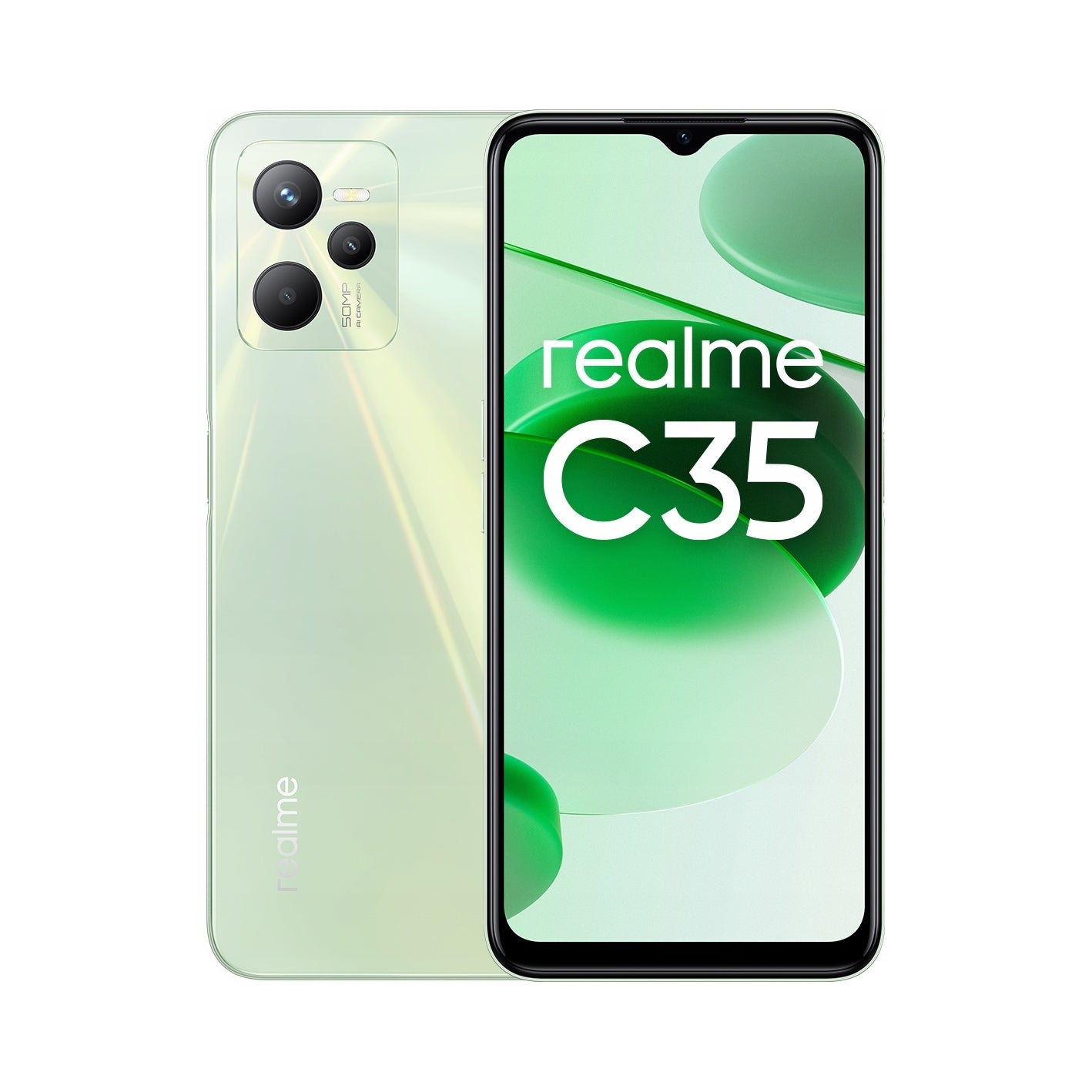 Realme C35 4 GB / 64 GB 4G (LTE) green smartphone