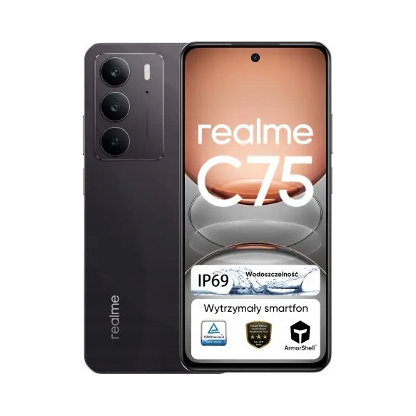 Realme C75 8/256, kolor Storm Black