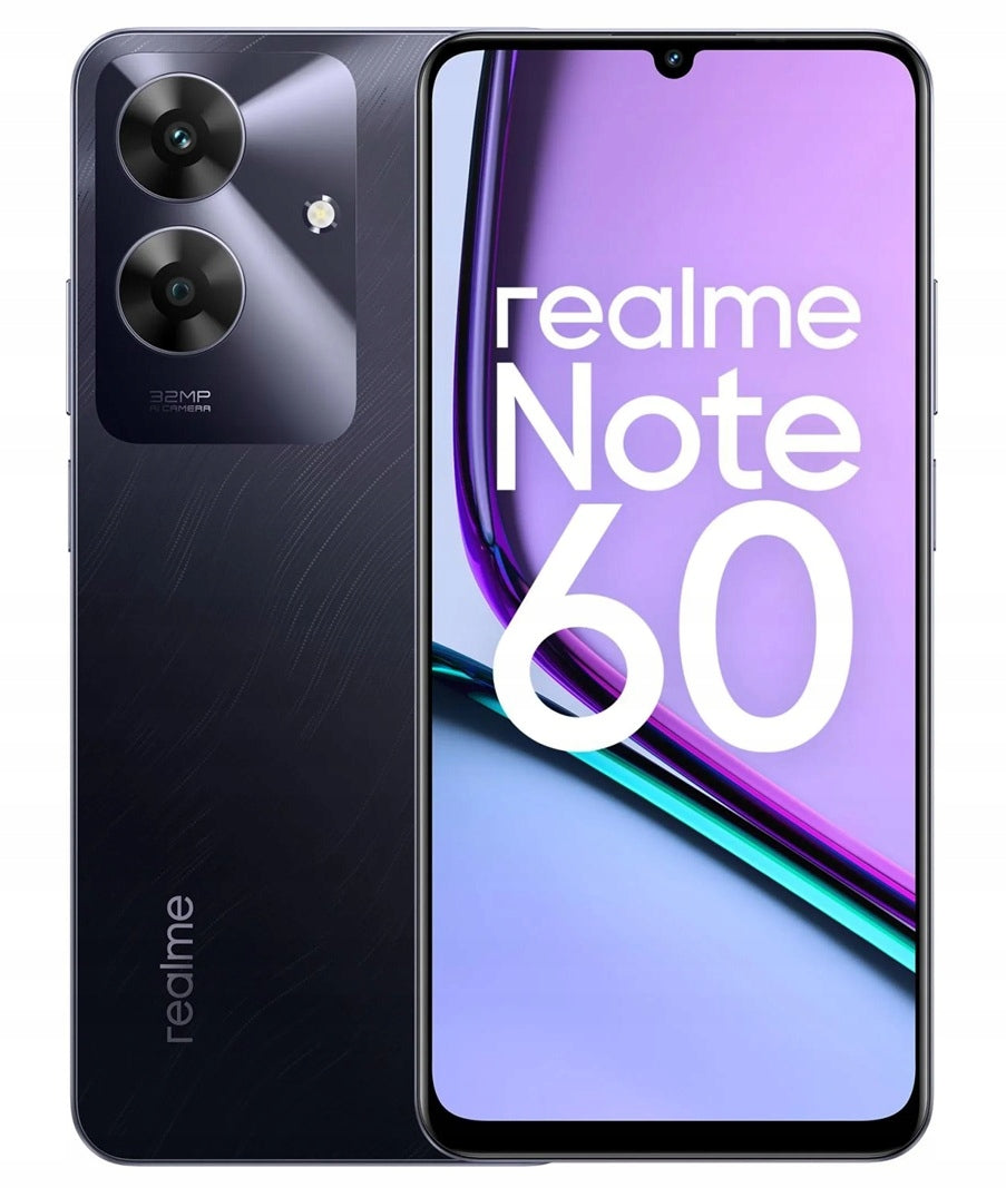 Realme Note 60| Marbie Black | 3/64 GB | IP64 | 5000 mAh | 90 Hz