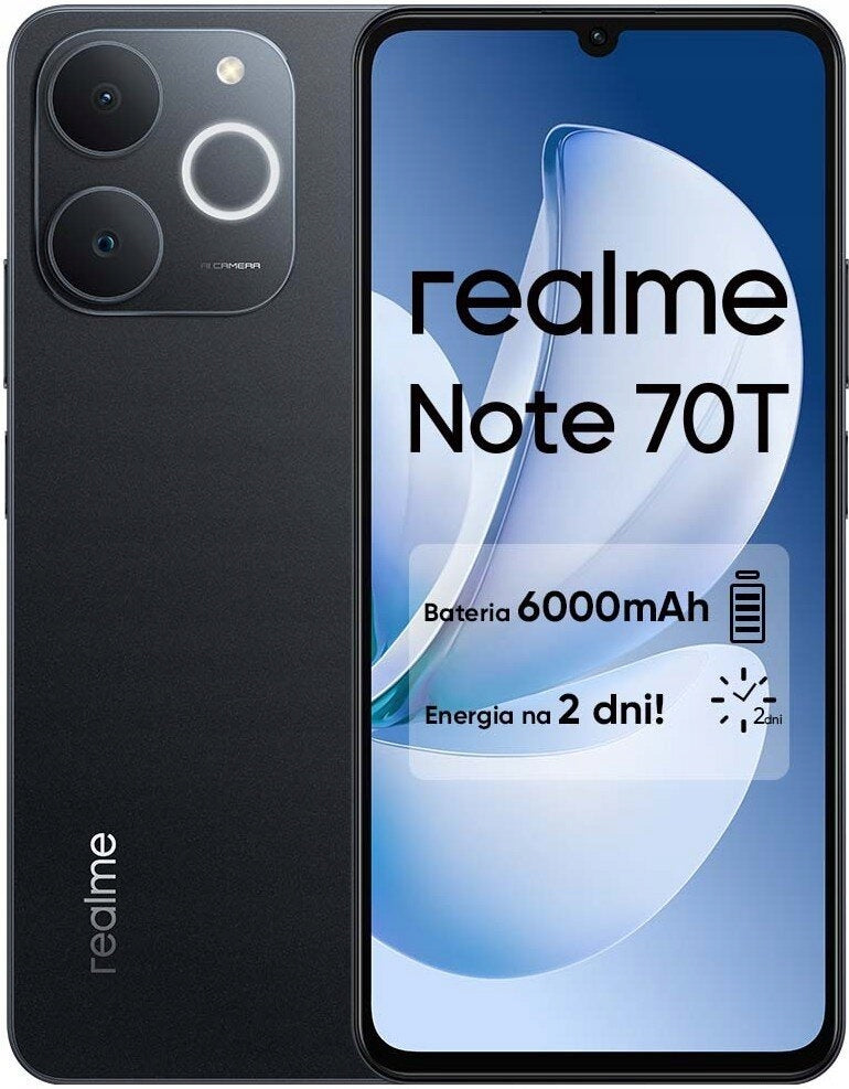 Realme Note 70T 4GB/256GB 6000mAh 6.74" 1600x720 90Hz 13MP Camera