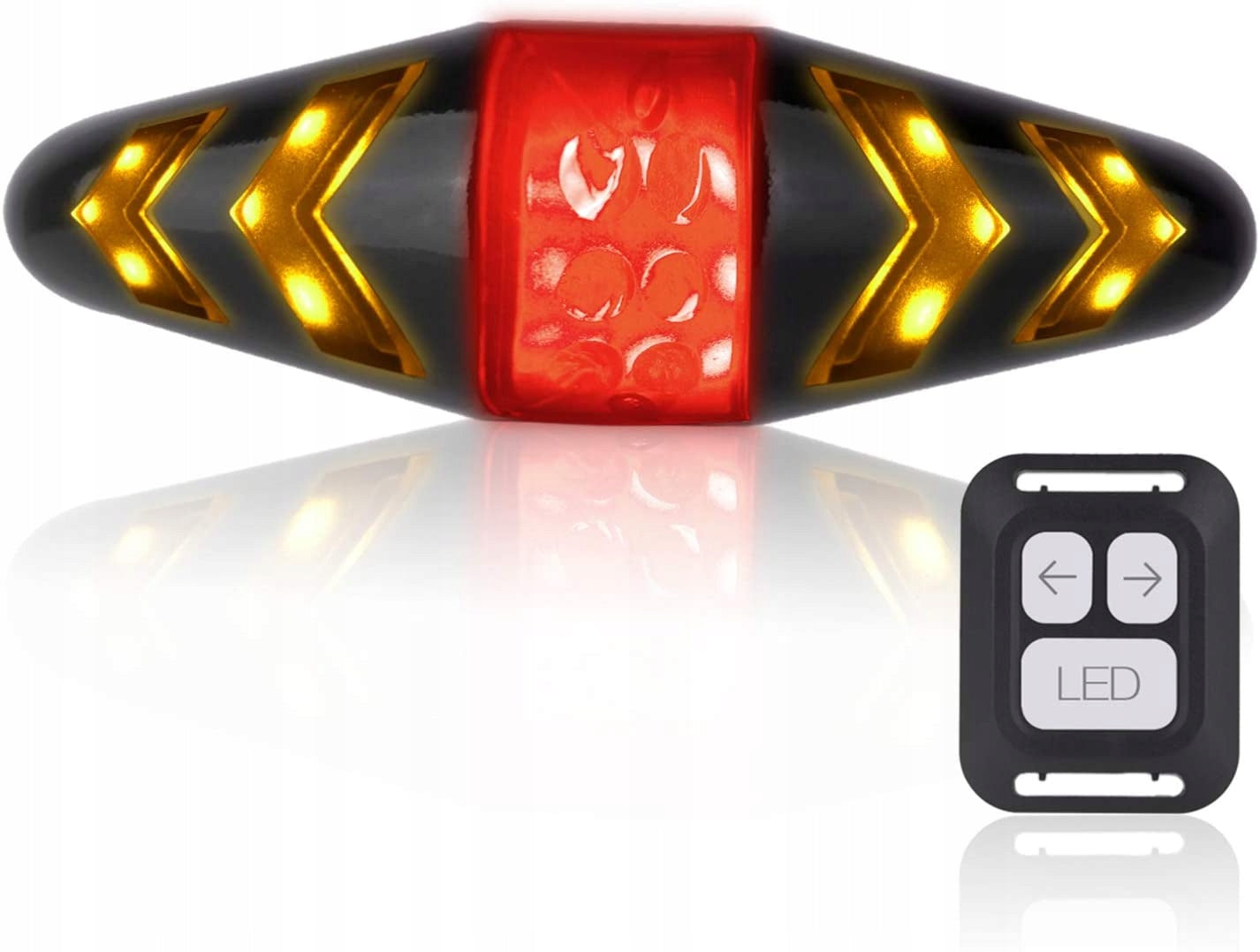 Rear Bicycle Led Light For Bicycle Rear Indicators Remote Controlled Light source LED
