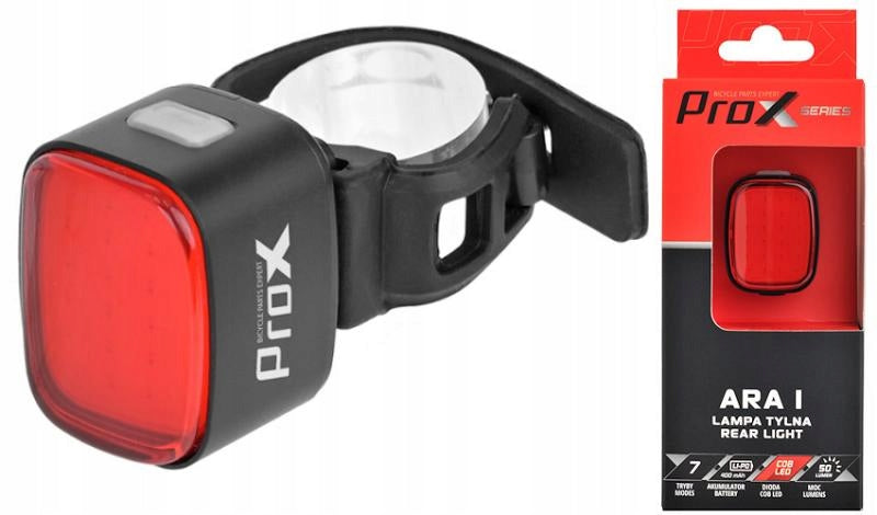 Rear Bike Lamp Prox Ara I Cob Led 50 Lm, USB-C