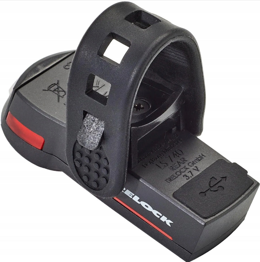 Rear Bike Lamp TRELOCK LS 740 I-GO VECTOR LED USB Lamp Black Manufacturer code 8005406