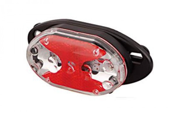 Rear Bike Light 5 LED Batteries Rack
