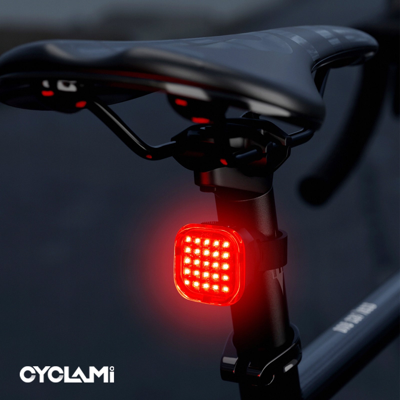 Rear Bike Light CYCLAMI CY110 Stop USB IPX6 Packaging status original