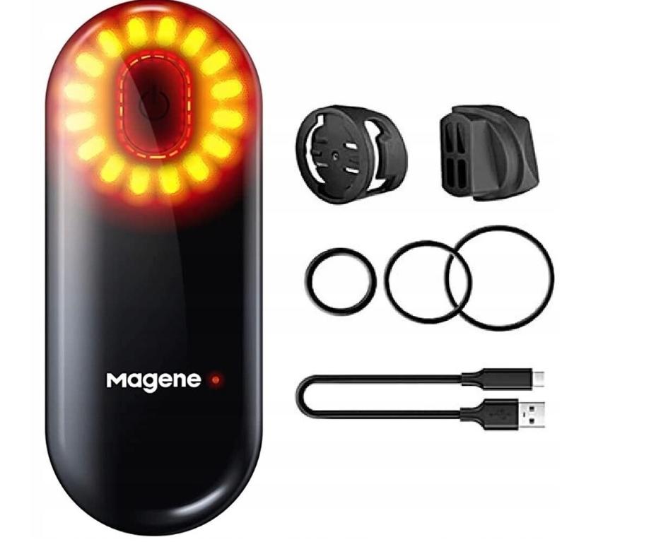 Rear Bike Light MAGENE L508 Reverse Radar Bluetooth Ant+ USB-C Manufacturer code L508